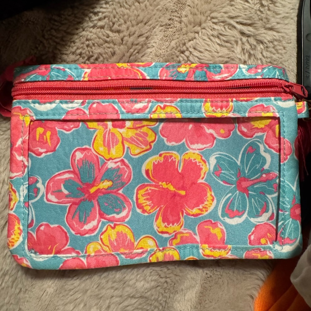 Floral Print Wristlet